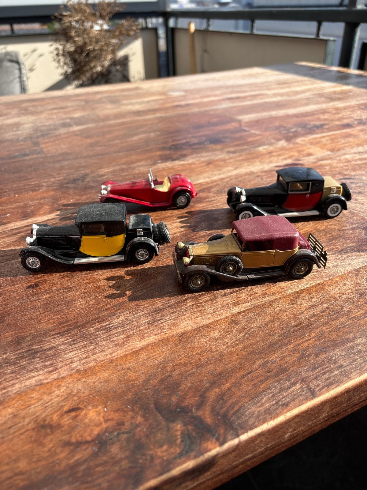 Matchbox Models of Yesteryear - Set van 4 Oldtimers, Ophalen of Verzenden, Gebruikt, Overige typen