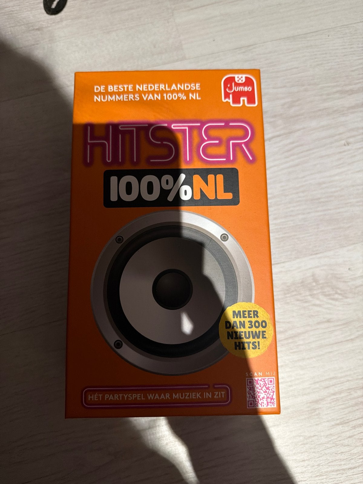 Hitster 100% NL - Het partyspel waar muziek in zit, Drie of vier spelers, Ophalen of Verzenden, Nieuw