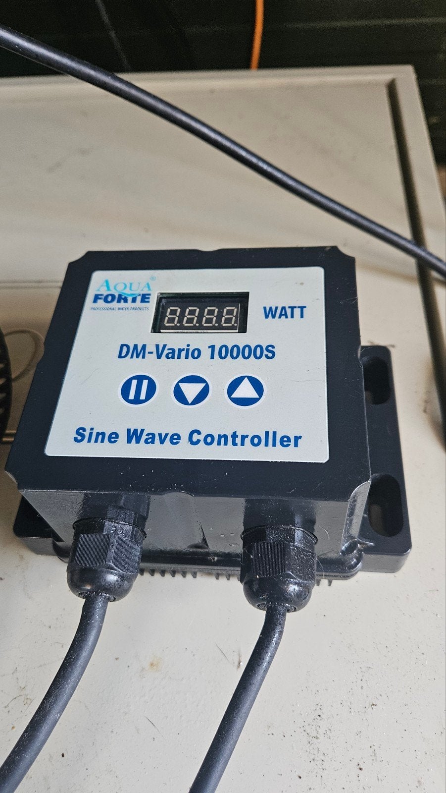 AquaForte DM-Vario 10000S Elektronische Pomp, Verzenden, Gebruikt, Elektrisch, Dompelpomp