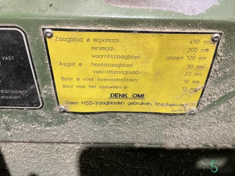 Formaatzagen Martin T 72 - 3,3 1996, Zakelijke goederen, Machines en Bouw | Houtbewerking