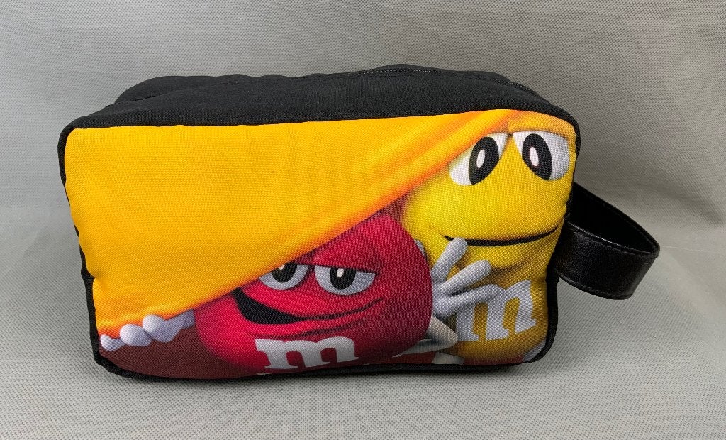 M&M’s Toilettas of etui, Ophalen of Verzenden, Zo goed als nieuw, Meerkleurig, Heer of Dame