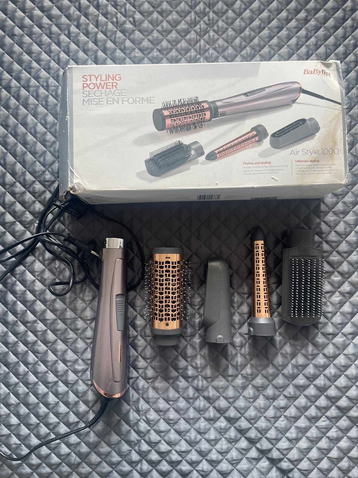 Babyliss Air Style 1000 Föhnborstel - Haarstyling Set, Ophalen, Zo goed als nieuw, Haarverzorging