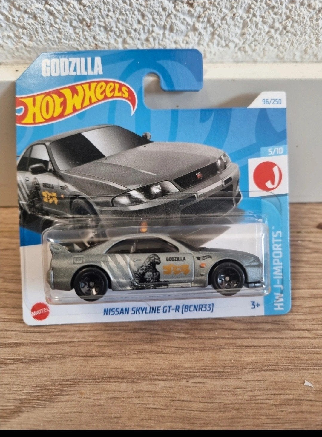 Hot Wheels Godzilla Nissan Skyline GT-R (BCNR33), Hobby en Vrije tijd, Ophalen of Verzenden, Nieuw, Auto