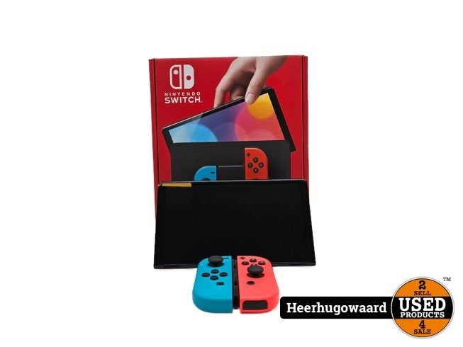 Nintendo Switch OLED Blue/Red Compleet in Zeer Nette Staat, Nintendo, Zo goed als nieuw, Support@nintendo.com, 11-1 Hokotate-cho, Kamitoba, Minami-ku
Kyoto 601-8501
Japan