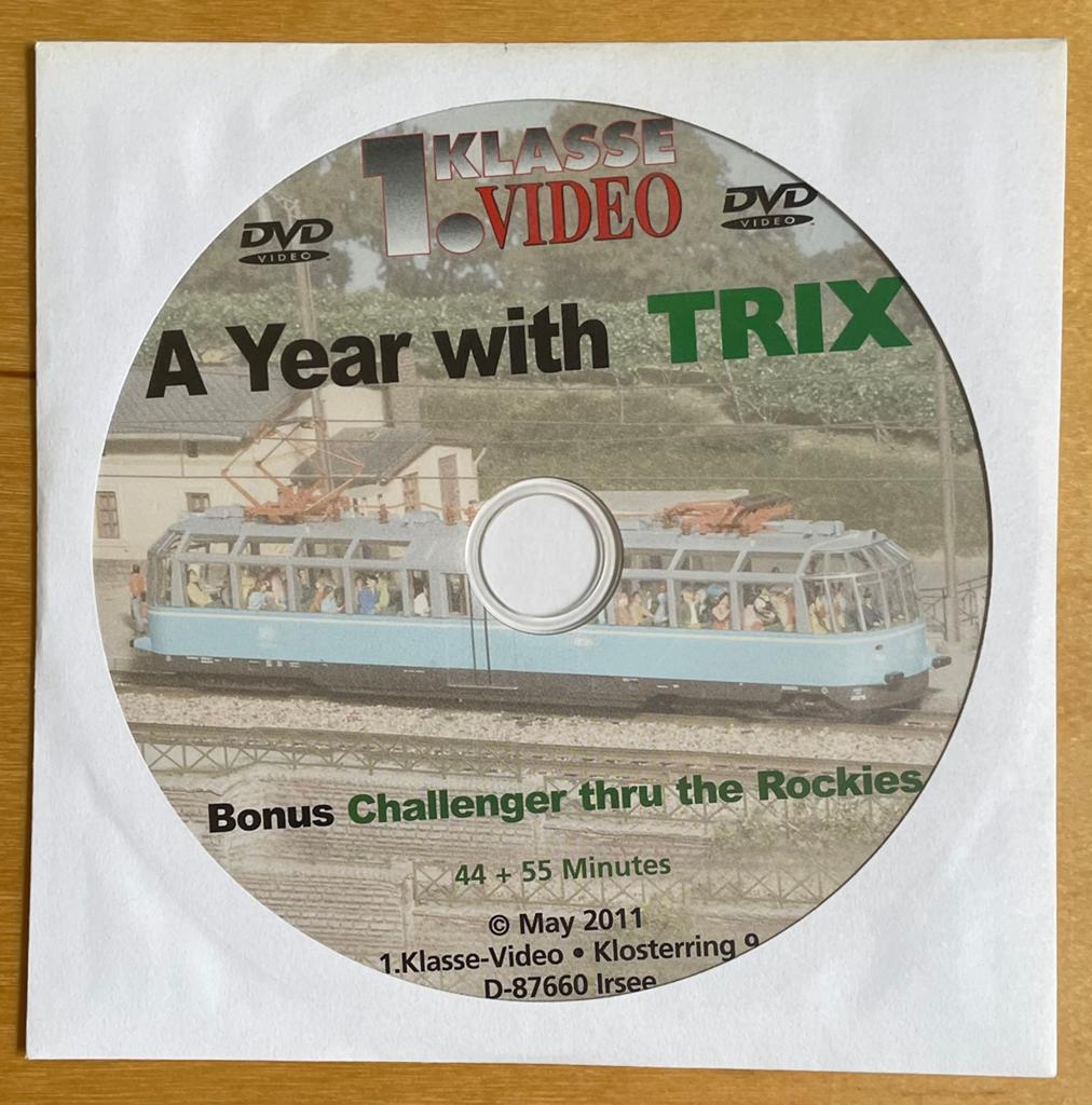 DVD A Year with TRIX 2011, Ophalen of Verzenden, Gebruikt, Trein, Overige typen