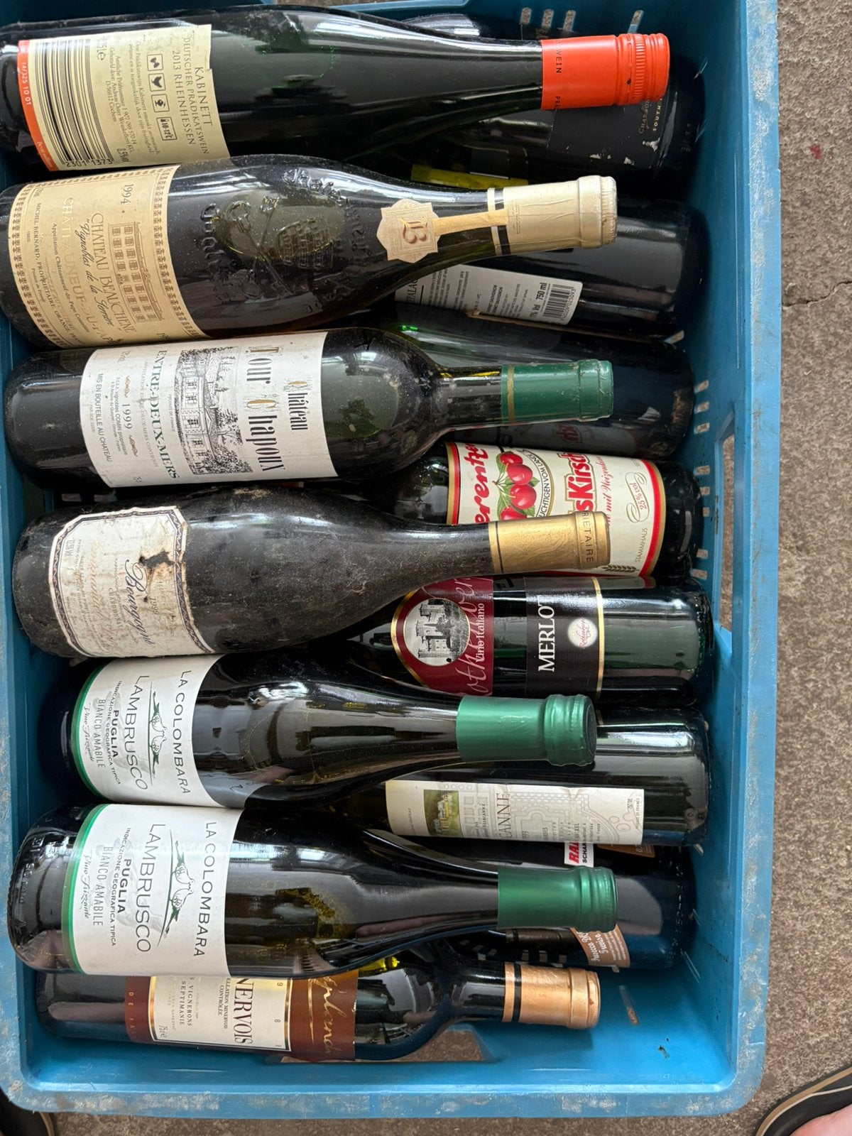 Kratje wijn 20€, Ophalen, Zo goed als nieuw
