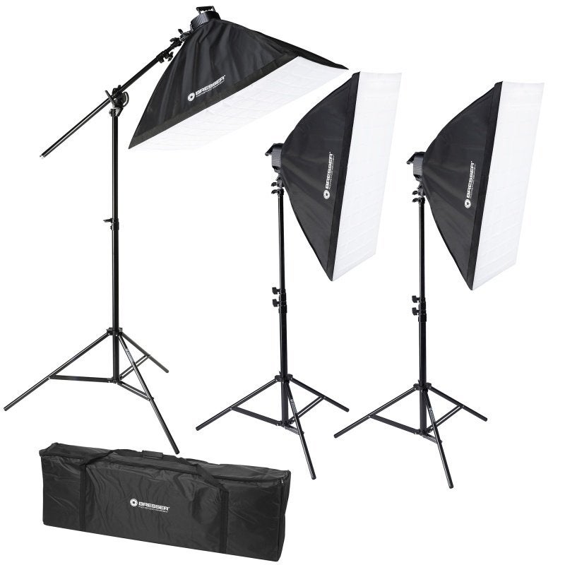 Bresser BR-2246 Daglichtset – 3375W, Ophalen, Lamp of Flitsset, Gebruikt, Bresser