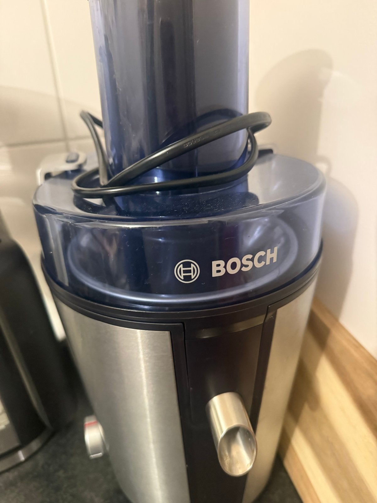 Bosch VitaJuice 3 Sapcentrifuge (Als nieuw!), Ophalen, Zo goed als nieuw, Elektrisch, Sapcentrifuge