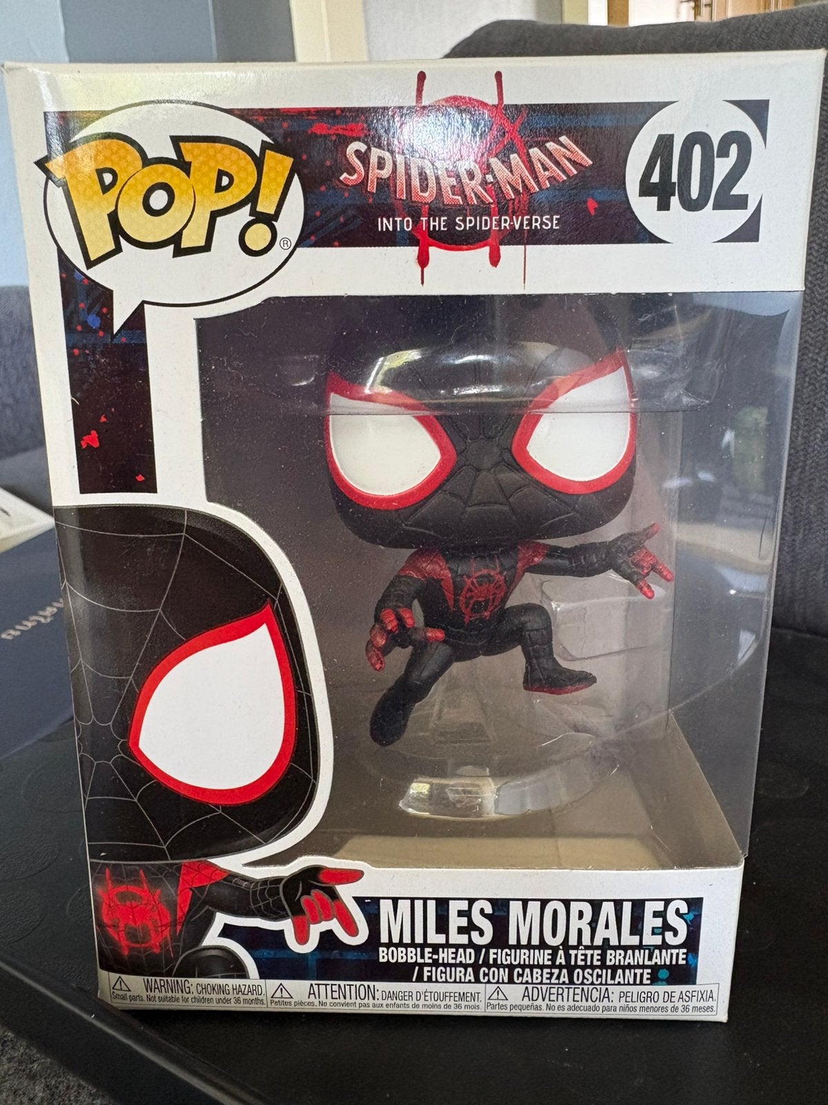 Funko Pop Spider-Man 402 Miles Morales, Ophalen of Verzenden, Zo goed als nieuw