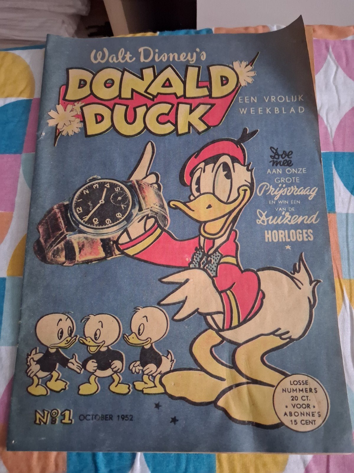 herdruk oude Donald Duck stripboekje, Europa, Ophalen of Verzenden, Gelezen, Eén comic