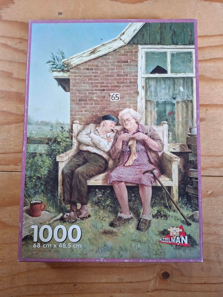 Maruis van Dokkum puzzel 1000, Ophalen of Verzenden, 500 t/m 1500 stukjes, Gebruikt, Legpuzzel