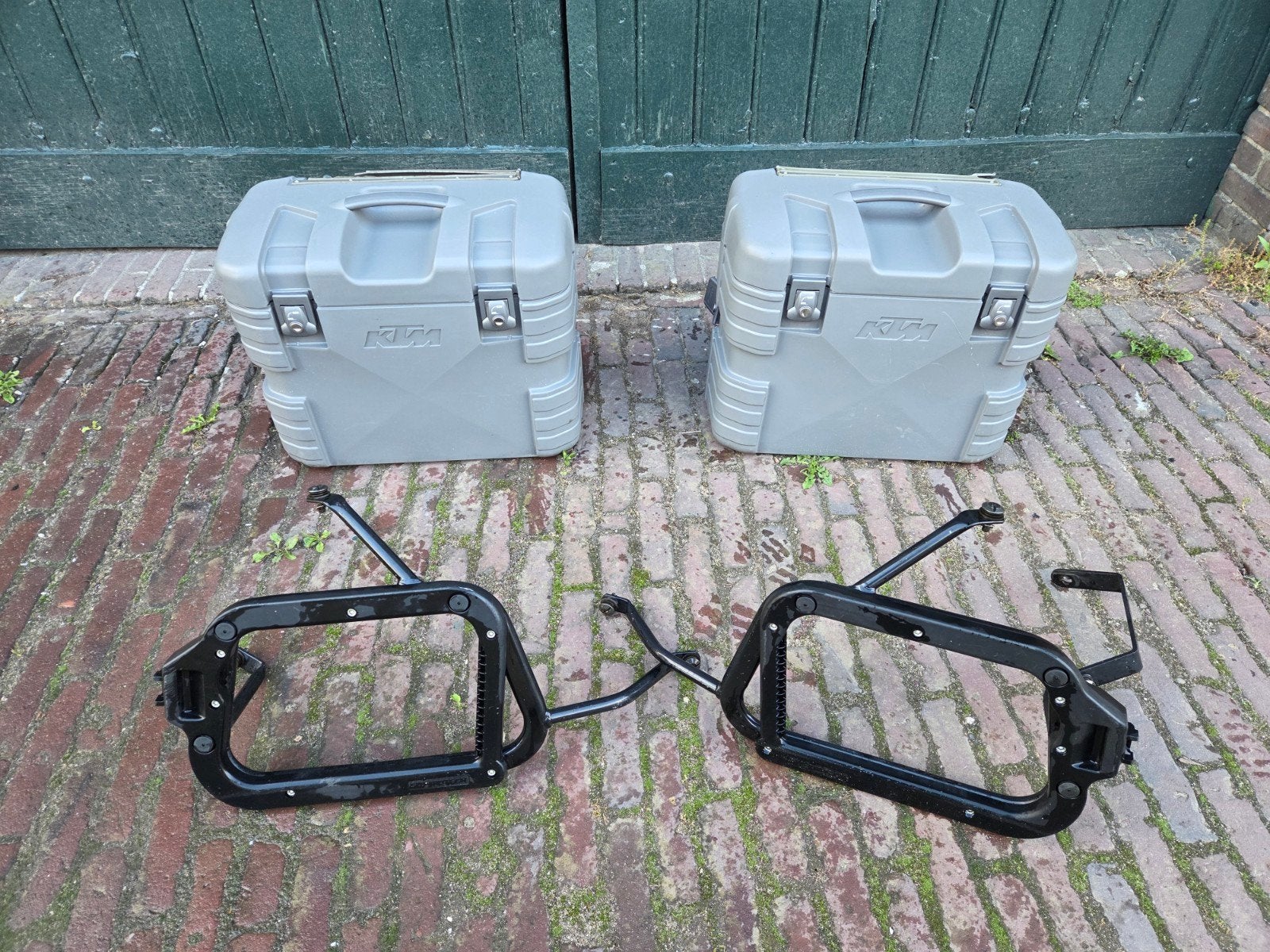 Ktm 950 sm smt koffers hepco en becker gobi 610.083, Ophalen