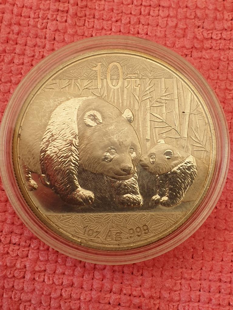 Panda 2011, 1 oz .999 zilver (1-1), Ophalen of Verzenden, Zilver