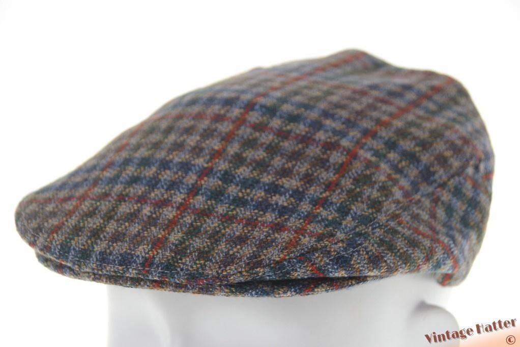 Platte pet Horka grijs blauw groen rood 54,5 = XS nieuw, Kleding | Heren, Hoeden en Petten, Nieuw, Pet, 57 cm (M, 7⅛ inch) of minder