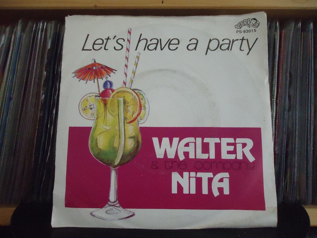 7" Single Walter Nita - Let's Have A Party / Kicks On Swing, Cd's en Dvd's, Vinyl Singles, Gebruikt, 7 inch, Ophalen of Verzenden