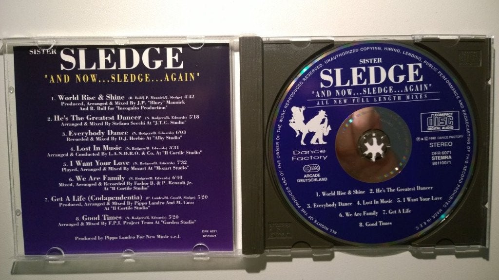 Sister Sledge - And Now...Sledge...Again, Ophalen of Verzenden, Zo goed als nieuw, Disco, Album