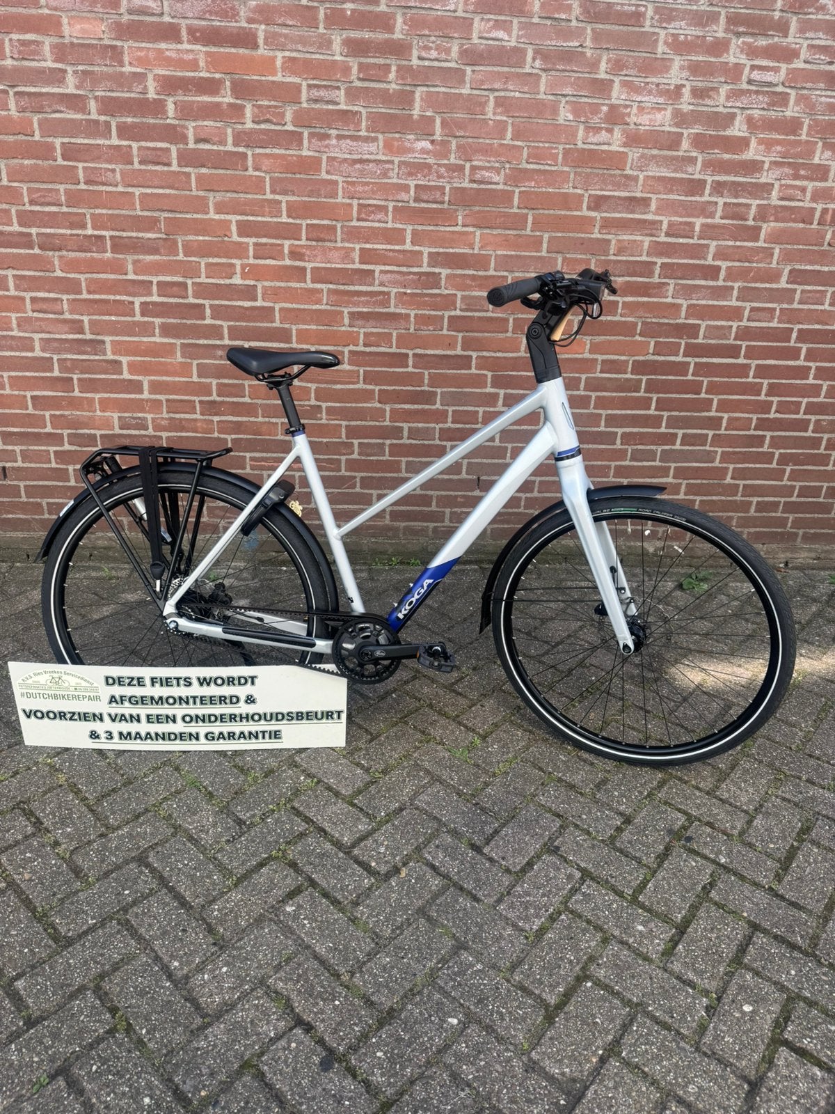 Koga F3 8.0 snaar aandrijving D55, Ophalen, 53 tot 56 cm, Zo goed als nieuw, Koga Miyata