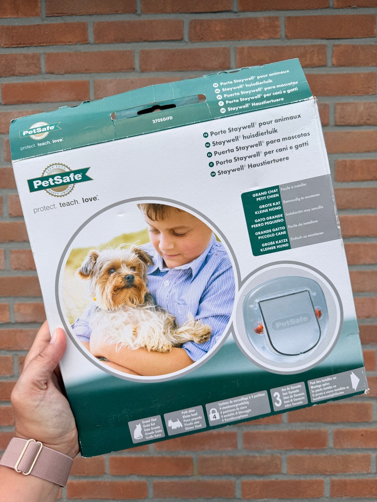 Kattenluik / kleine hondenluik, Ophalen of Verzenden, Nieuw