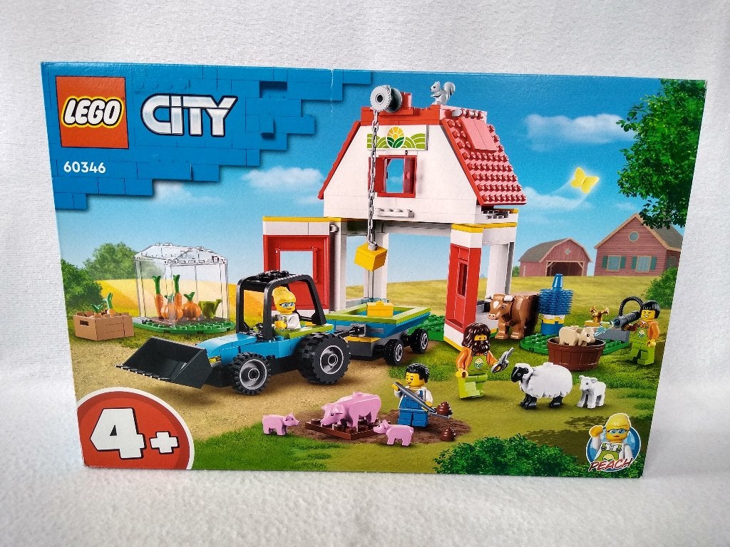 Lego City 60346 Schuur en Boerderij Dieren, Kinderen en Baby's, Speelgoed | Duplo en Lego, City, Nieuw, Ophalen of Verzenden, Complete set
