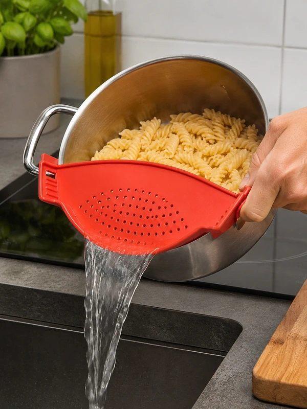 Hittebestendig Vergiet - Zeef voor Pasta, Rijst & Groenten, Overige typen, Onbekend, Nieuw, Ophalen of Verzenden