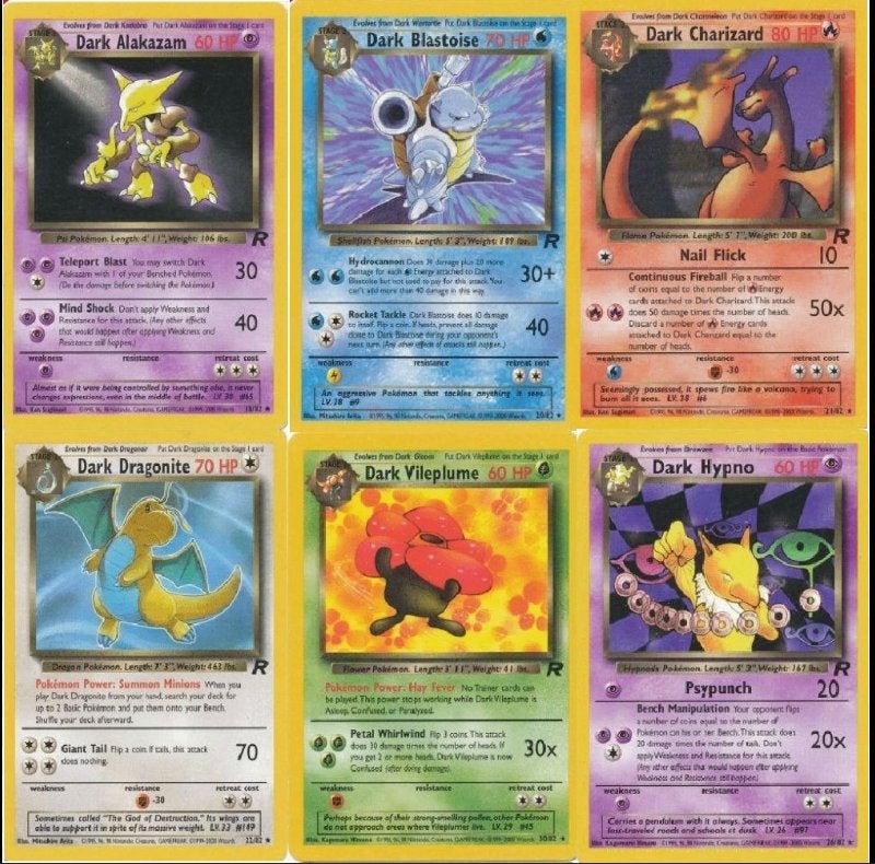 gezocht complete set team rocket, Ophalen of Verzenden, Zo goed als nieuw