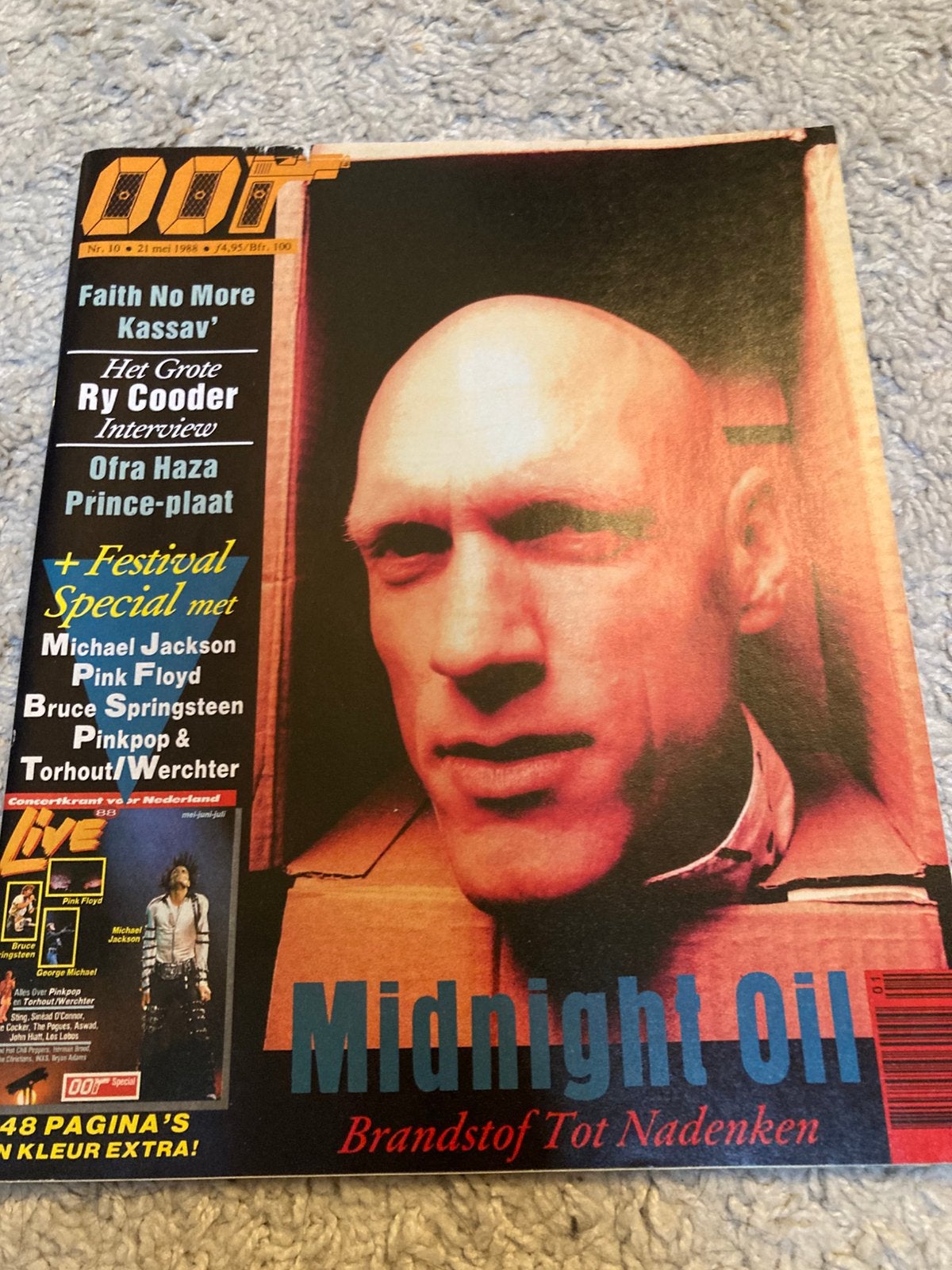 OOR 1988 FAITH NO MORE Midnight Oil RY COODER Tracey Chapman, Ophalen of Verzenden, Gelezen, Muziek, Film of Tv