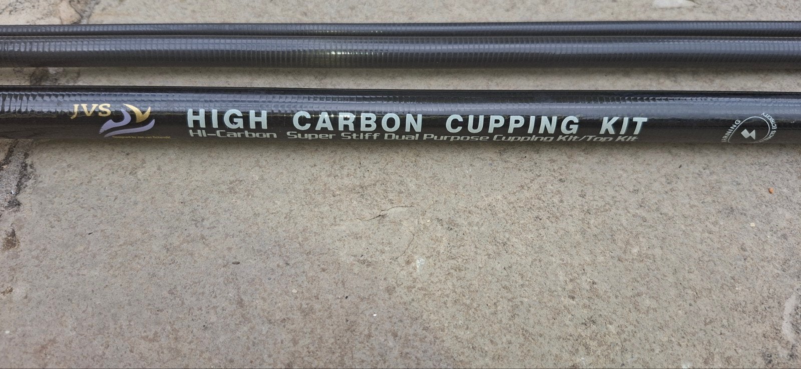 JVS High Carbon Cupping Kit 2 stuks, Watersport en Boten, Hengelsport | Witvissen, Ophalen, Gebruikt, Overige typen