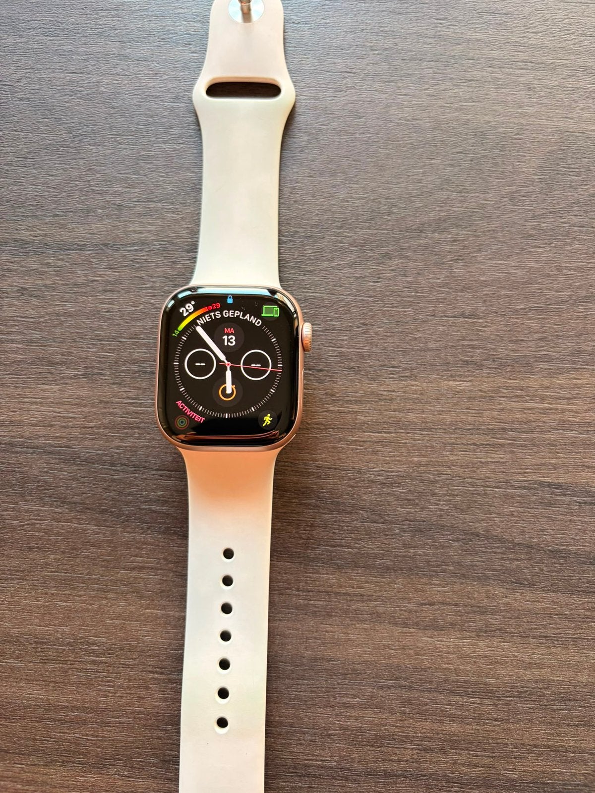 Apple Watch 11 rose gold, IOS, Ophalen of Verzenden, Zo goed als nieuw, GPS