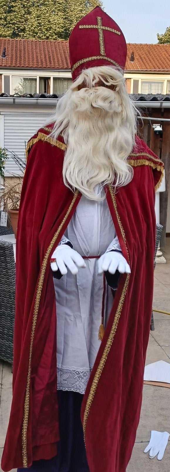 Kompleet Sinterklaas kostuum + pieten pak 125€, Diversen, Sinterklaas, Ophalen of Verzenden