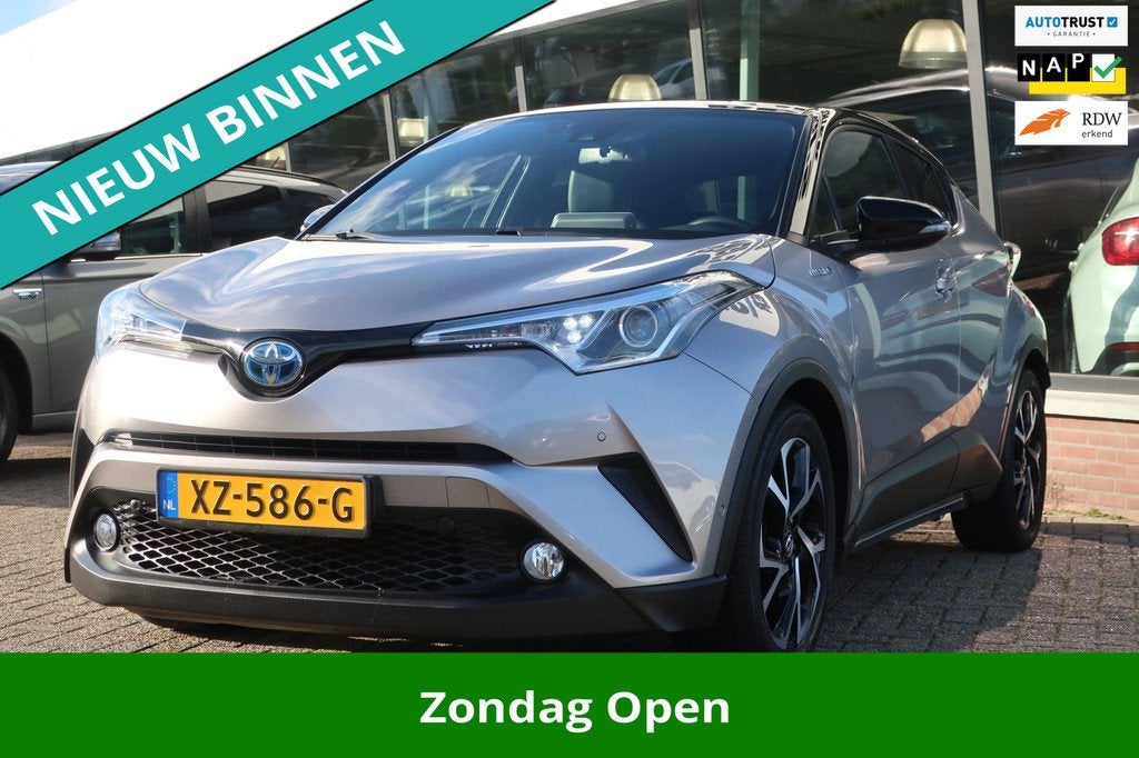 Toyota C-HR 1.8 Hybrid Style 2e EIG_LED_JBL_LEDER_CAM_NAVI., Auto's, 4 cilinders, Automatische klimaatregeling, 26 km/l, Hybride Elektrisch/Benzine