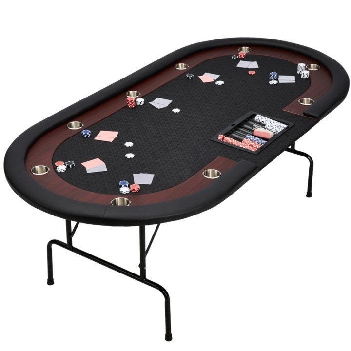 mooie nette pokertafel  goedkoop huren bij ESl, Ophalen, Zo goed als nieuw, Overige