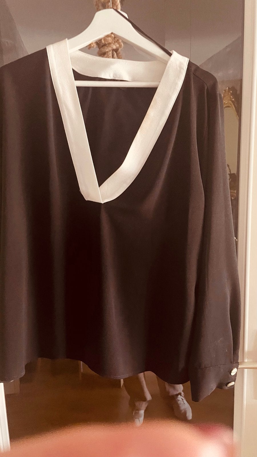 Zara Blouse XL - Nieuwstaat, Ophalen of Verzenden, Zo goed als nieuw, Maat 46/48 (XL) of groter, Zwart