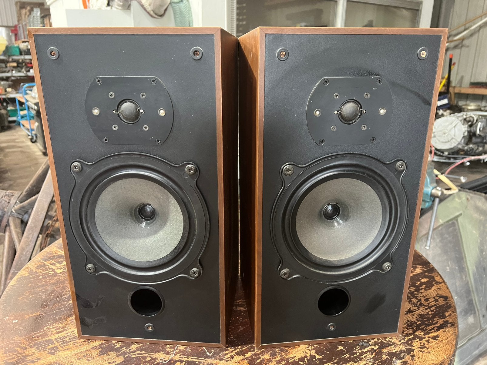B&W luidspreker speaker DM10 2 stuks, Ophalen, Stereo speakers, Gebruikt, Bowers & Wilkins (B&W)