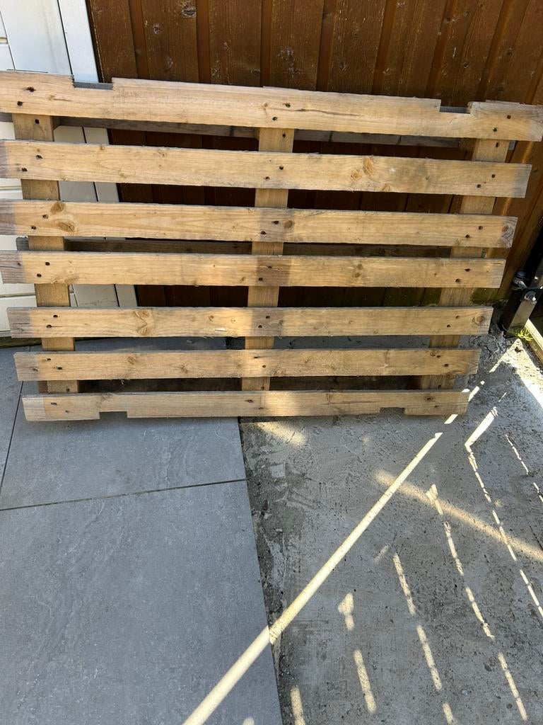 Gratis pallet 3 stuks, Ophalen, Zo goed als nieuw, Minder dan 200 cm, Vuren