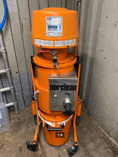 Norclean industriele stofzuiger, Ophalen, Gebruikt, Afzuiger