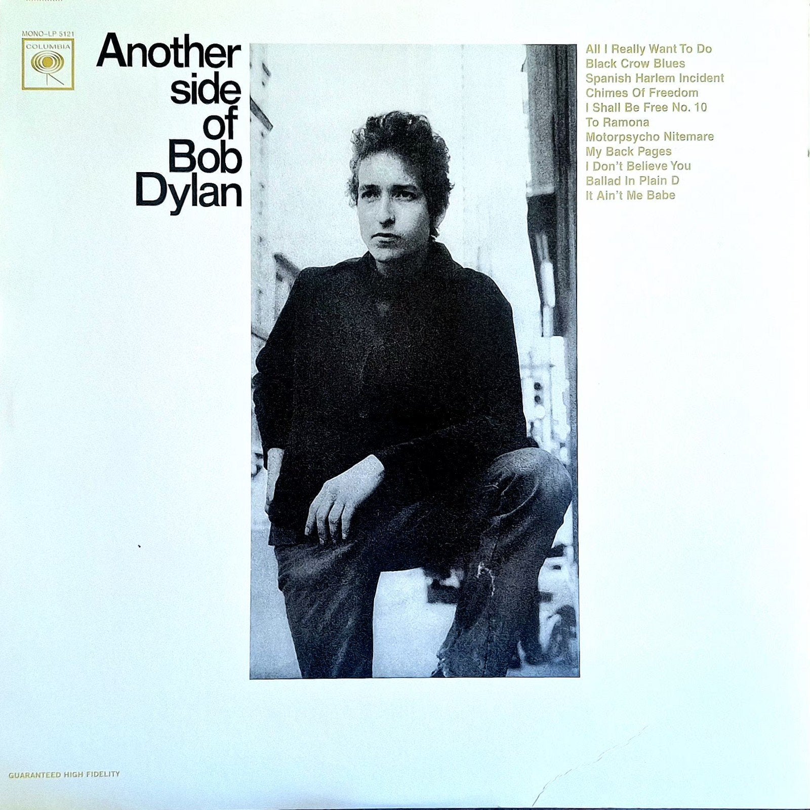 LP  BOB DYLAN - Another Side Of Bob Dylan (mono), Ophalen of Verzenden, Gebruikt, 12 inch