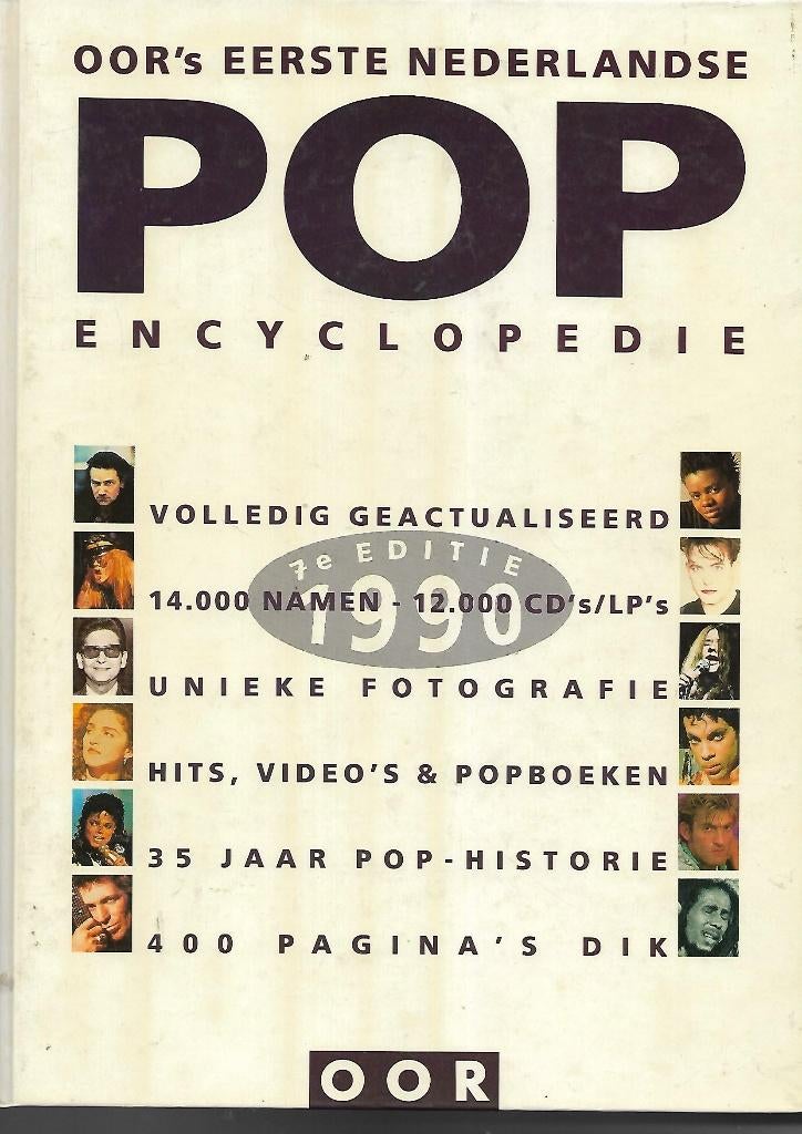 Oor`s pop encyclopedie 1990 (7e editie), Verzenden, Zo goed als nieuw, Boek, Tijdschrift of Artikel