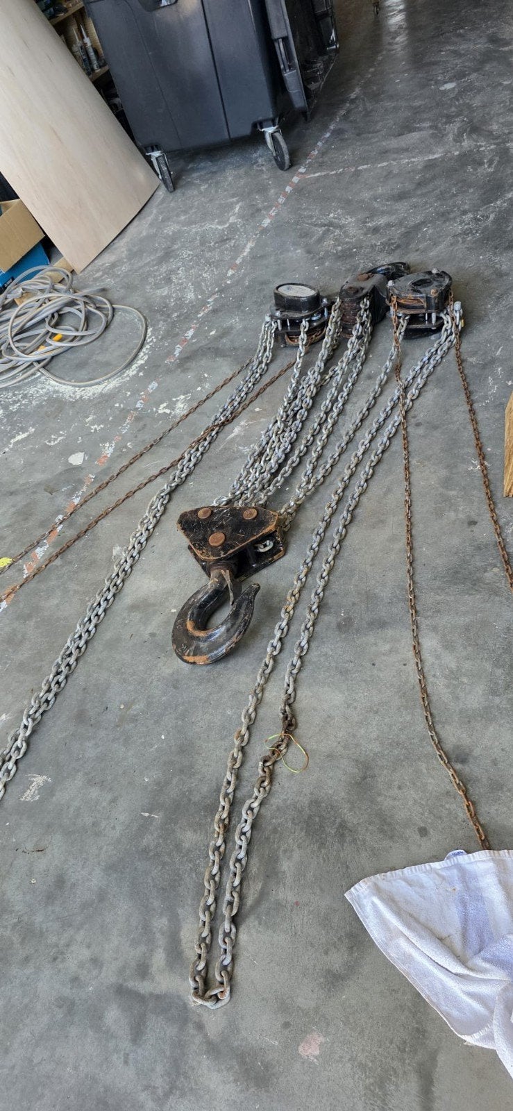 Kettingtakel / Handkettingtakel 20 ton – Masterlift – Hollan, Ophalen, Gebruikt