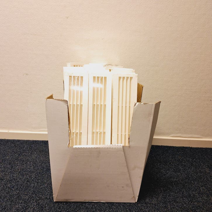 Nieuw: 22x Weckx Badkamerrooster / Deurventilatierooster Wit