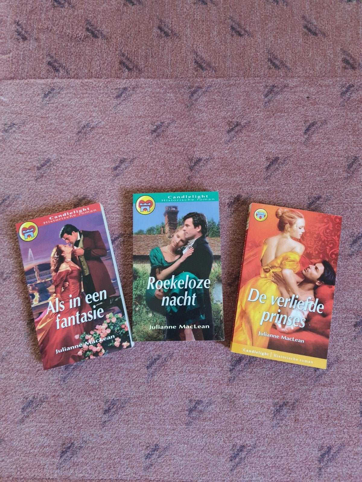 3 Candlelight Historische Romans van Julianne MacLean, Ophalen of Verzenden, Zo goed als nieuw