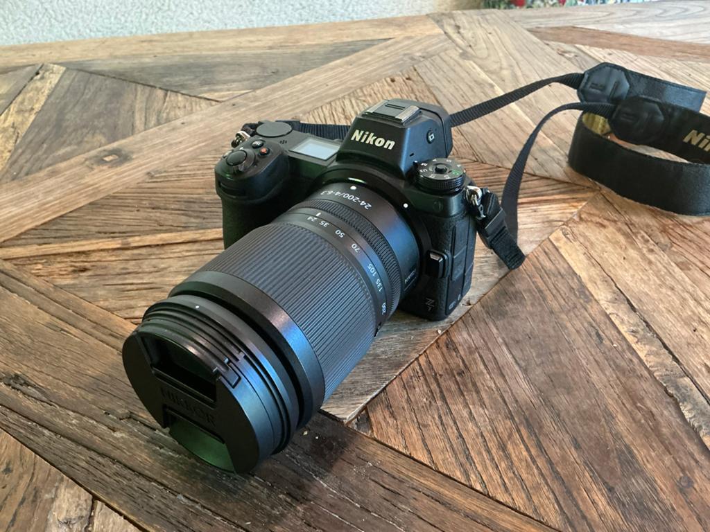 Nikon Z7 met Nikkor 24-200/4-6.3 lens, Gebruikt, Spiegelreflex, Ophalen of Verzenden, Nikon