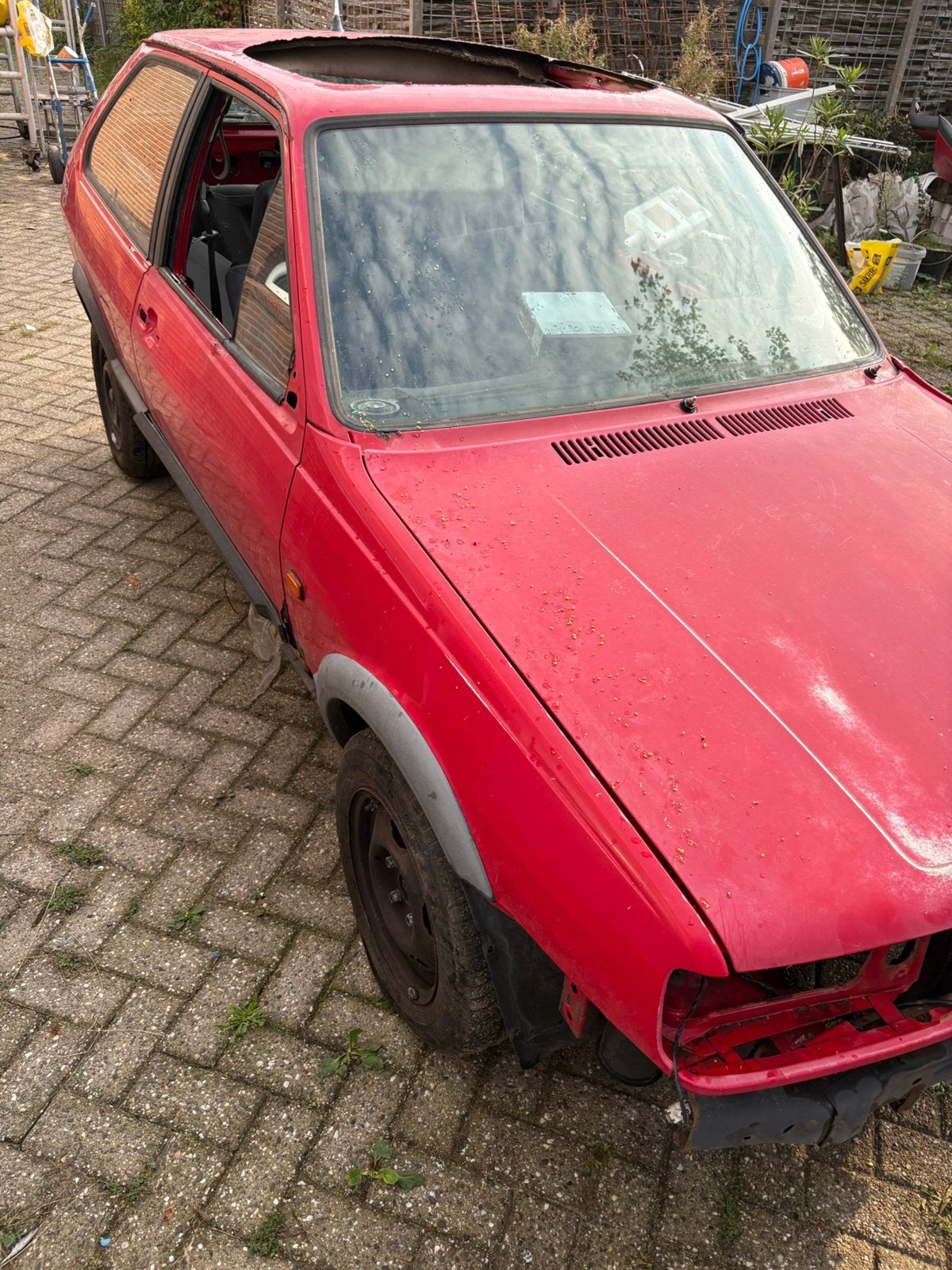Sloper oud ijzer vw polo 1993, Ophalen, Gebruikt, Achter, Achterklep