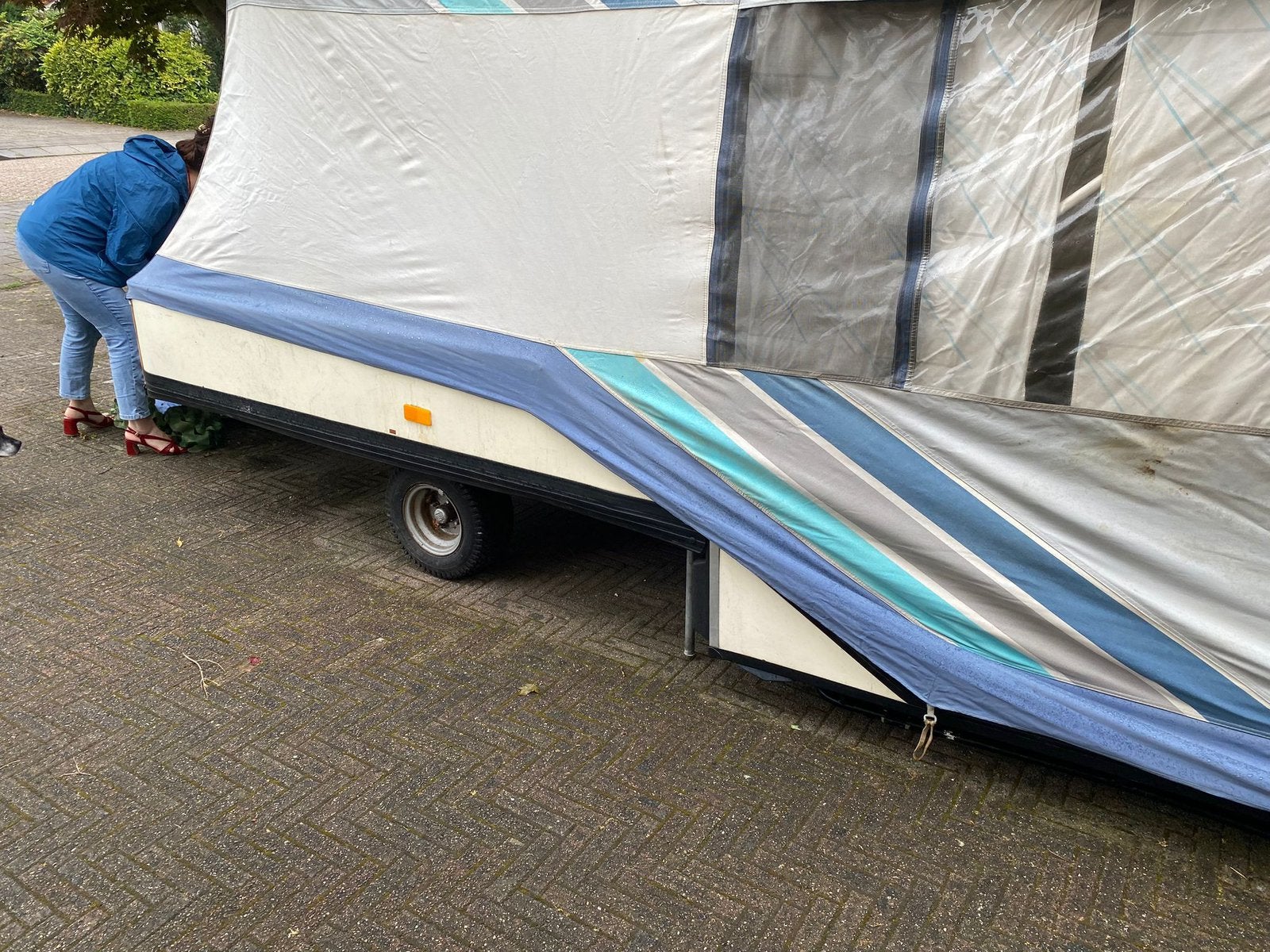 Jamet vouwwagen is perfect voor kampeerders, Ophalen, Zo goed als nieuw