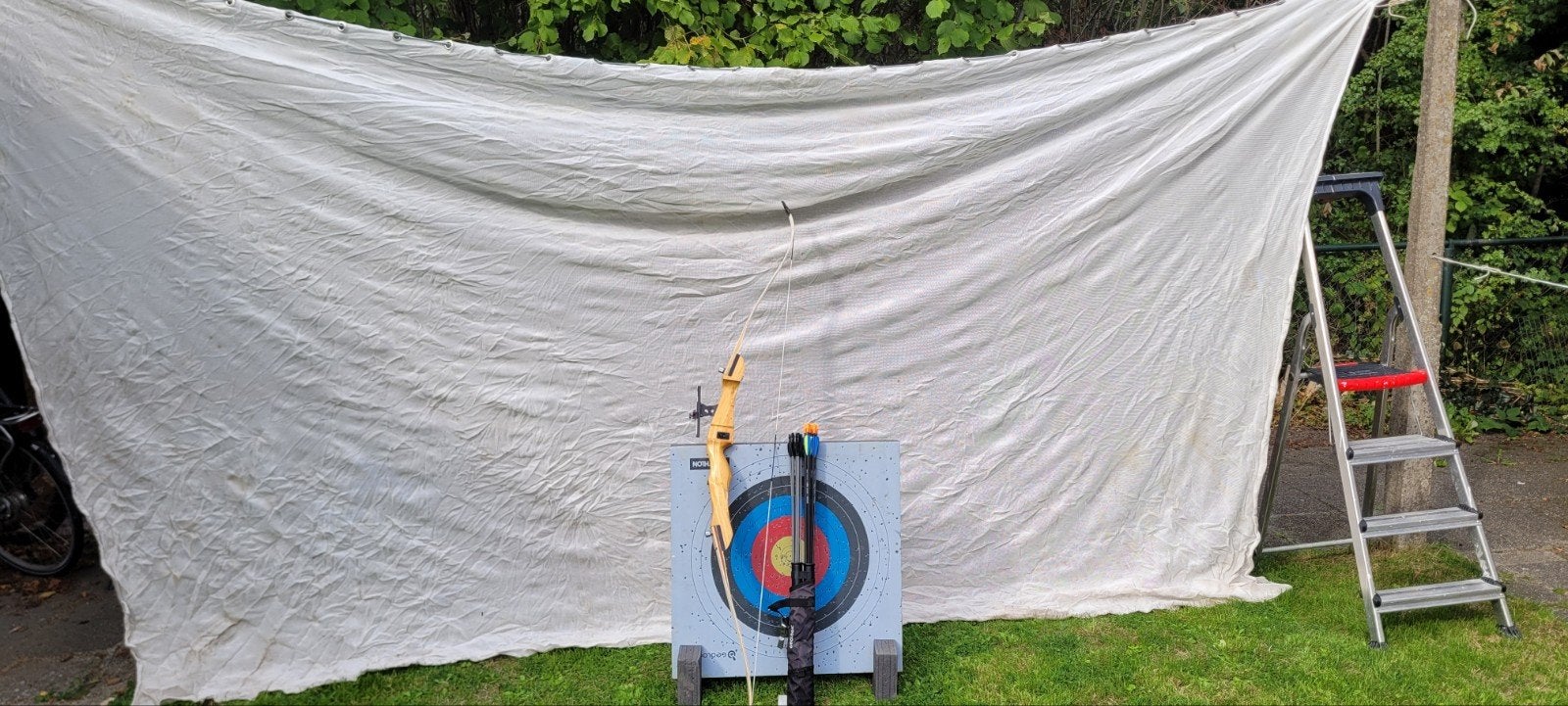 WesterN Recurve Boog Set - Compleet met Accessoires, Ophalen, Gebruikt