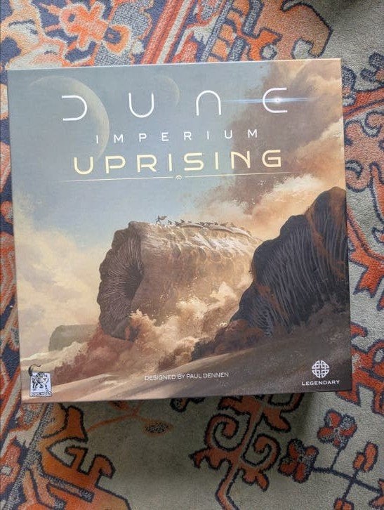 Dune Imperium Uprising Bordspel - Zo goed als nieuw, Hobby en Vrije tijd, Een of twee spelers, Ophalen of Verzenden, Zo goed als nieuw