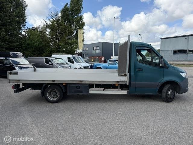 Mercedes Sprinter bestel 516 2.2 CDI PICKUP 4.60 open bak, Auto's, Gebruikt, Euro 6, 4 cilinders, 163 pk