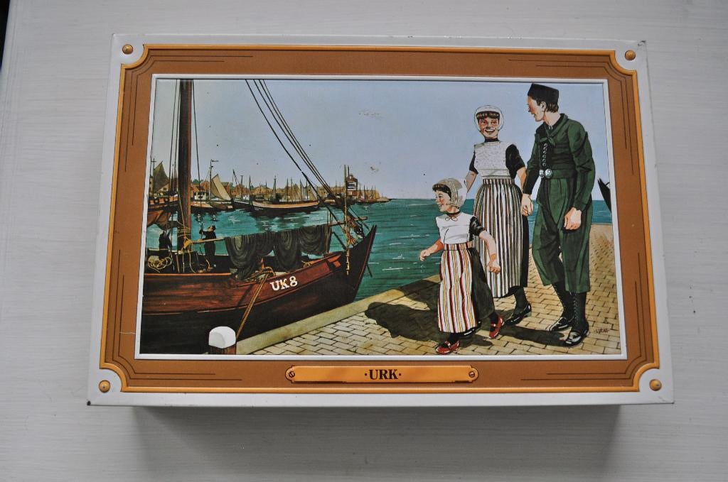 Vintage Blik Urk 23 cm, Ophalen of Verzenden