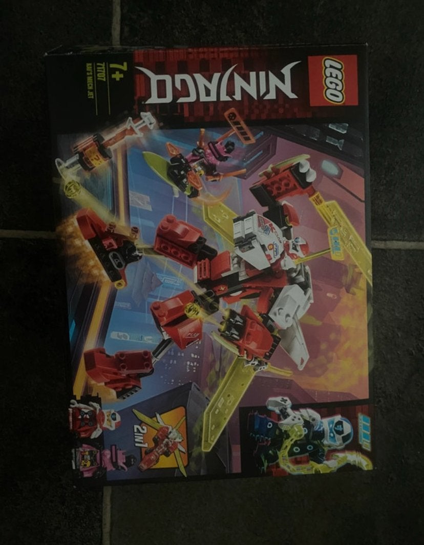 LEGO Ninjago 71707: Kai's Mech Jet, Lego, Ophalen of Verzenden, Zo goed als nieuw, Compleet