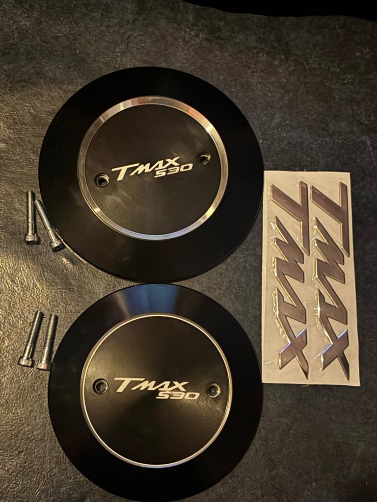 Motor Stator Beschermhoes & Tmax Embleem Stickers, Ophalen, Nieuw