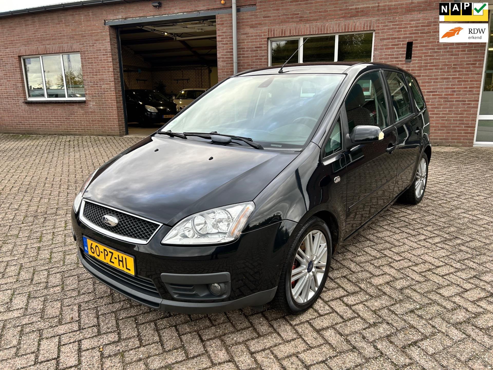Ford Focus C-Max 2.0-16V Ghia // Nieuwe APK bij aflevering, Voorwielaandrijving, Gebruikt, Bedrijf, Handgeschakeld